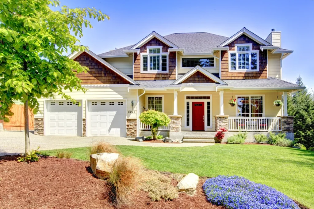 beautiful large house exterior